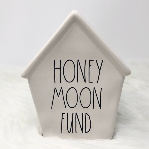 Rae Dunn Other - Rae Dunn HONEYMOON FUND Ceramic Money Bank